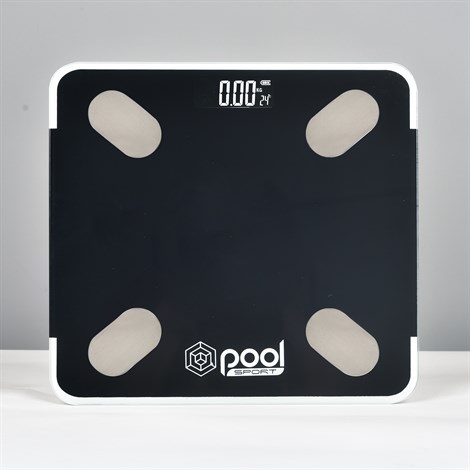 Pool Sport HZ-1101 Dijital Akıllı Baskül Siyah