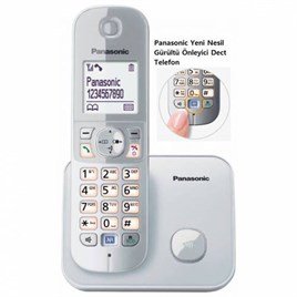  Panasonic KX-TG6811 Gri Telsiz Telefon