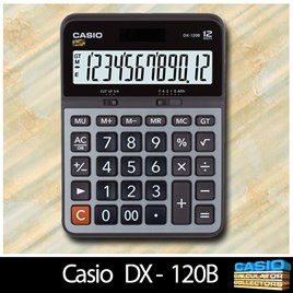 Casio DX-120B 12 Haneli Masaüstü Hesap Makinesi