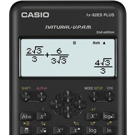 Casio FX-82ES Plus 2.Versiyon 252 Fonksiyonlu Bilimsel Hesap Makinası